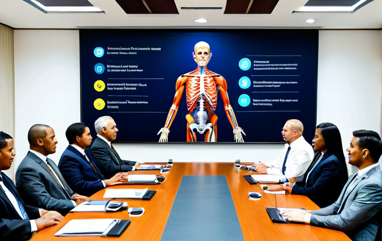 에스와티니의 사업 문화 - **
A group of business colleagues in Eswatini, fully clothed in business casual attire, sitting aro... 에스와티니의 사업 문화 - **
A group of business colleagues in Eswatini, fully clothed in business casual attire, sitting aro...